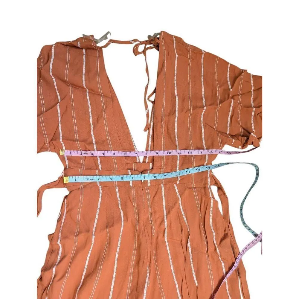 Sage The Label Striped Jumpsuit Size Small - Image 3