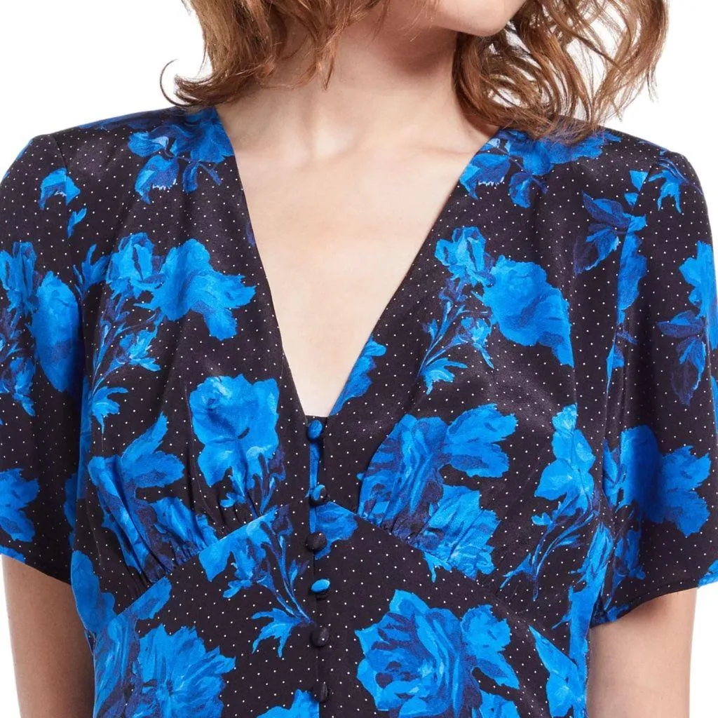 The Kooples NWT 100% Silk Midi Dress - Image 4