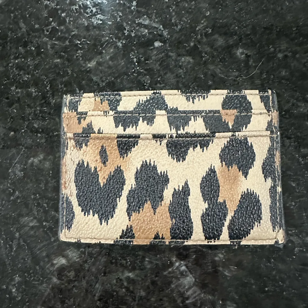 Kate Spade Animal Print Card Holder - Image 2