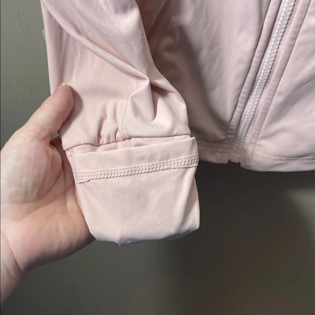 Lululemon Athletica define Light Pink Utility Jacket Sz 4 - Image 7
