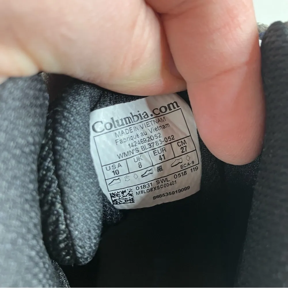 Columbia Women’s Newton Ridge Plus Waterproof Hiking Shoes Size 10 - Image 7