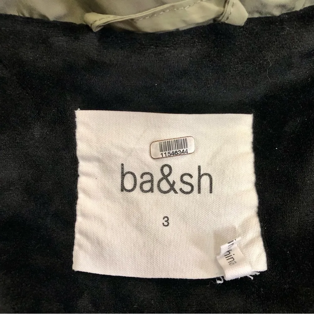 Dayma Down Puffy Coat Olive Green Belted Puffer Jacket Warm Comfy Sz 3 L - Image 14