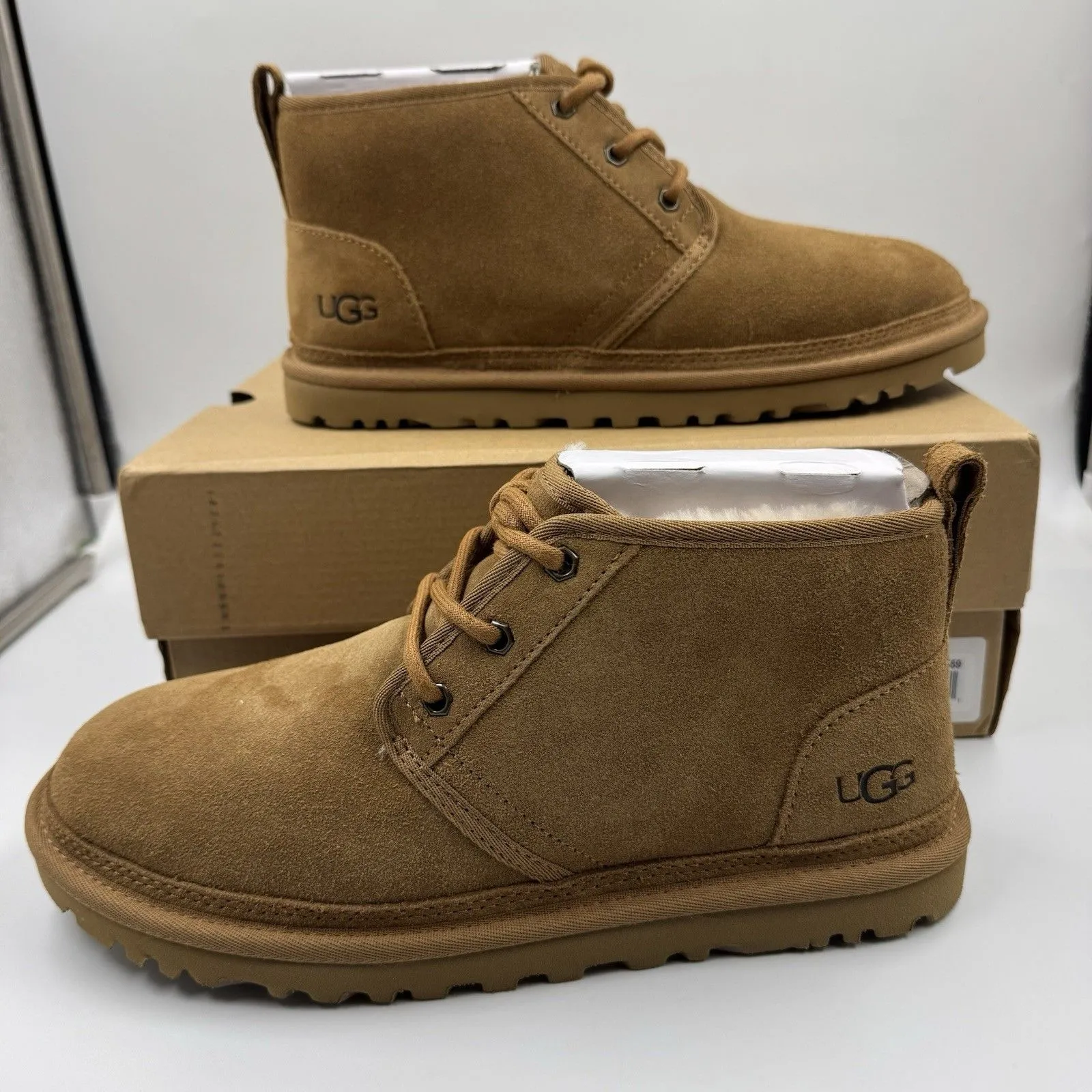 Authentic UGG Women’s Neumel Chukka Boots Chestnut US 10 Style 1094269New In Box - Image 4