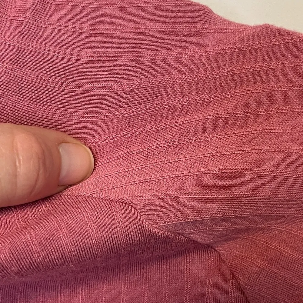 Anthropologie Indra Mock Neck Rose Seamless Turtle Neck NWT Sz L - Image 6