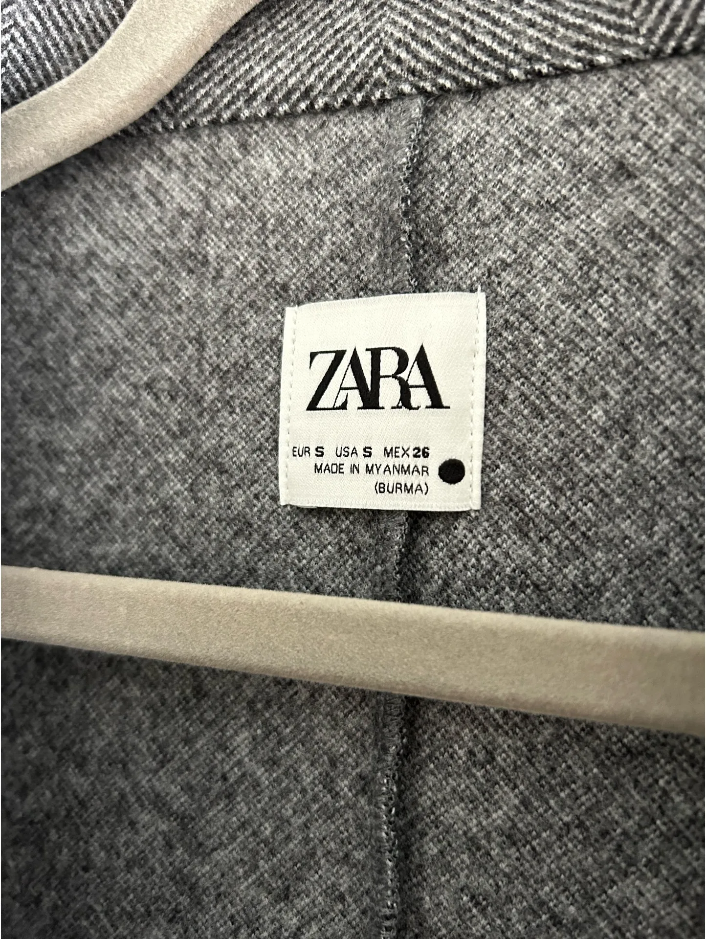 Zara jacket herringbone  - Image 3
