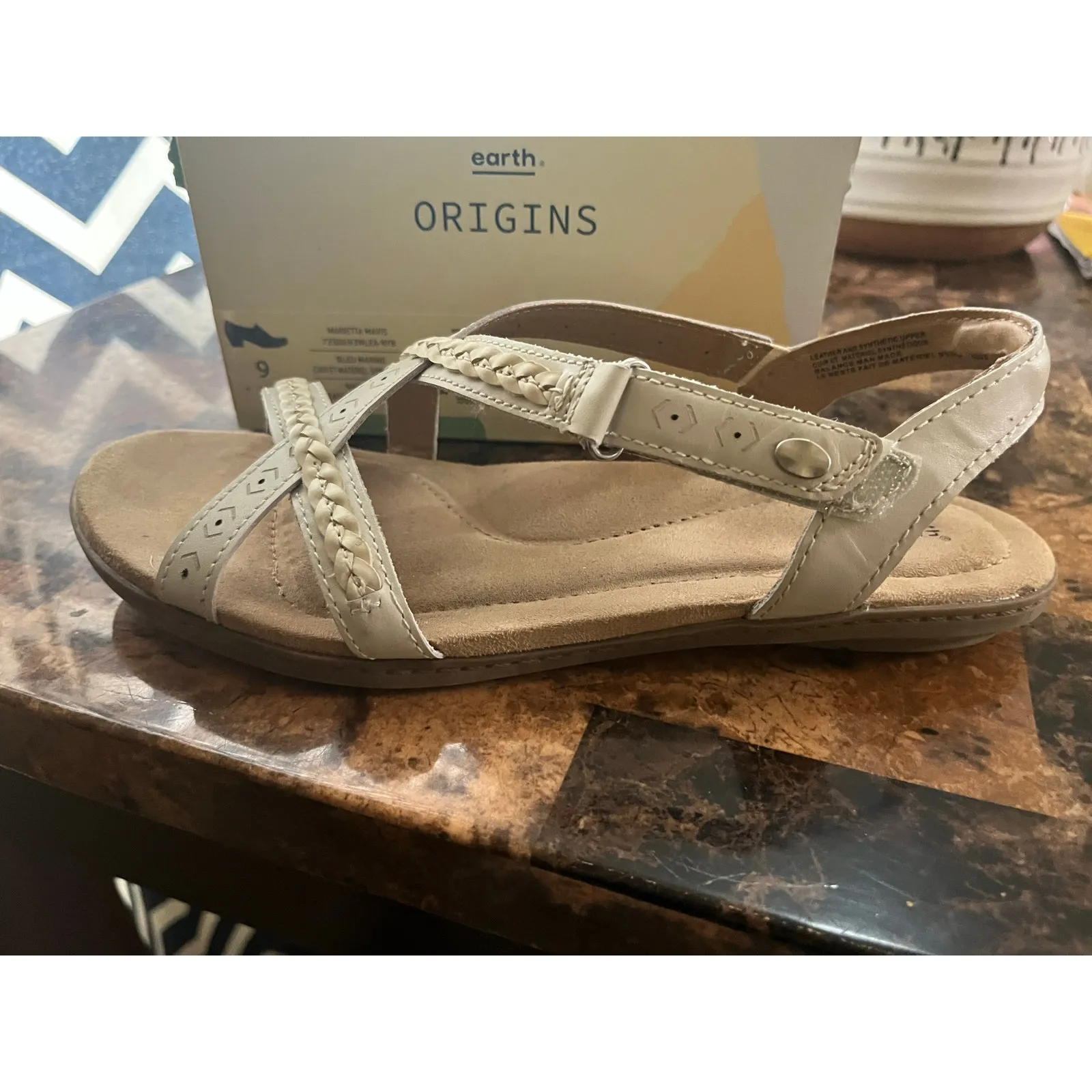 Earth Origins Belle Bentley Sandals Size 8.5 - Image 3