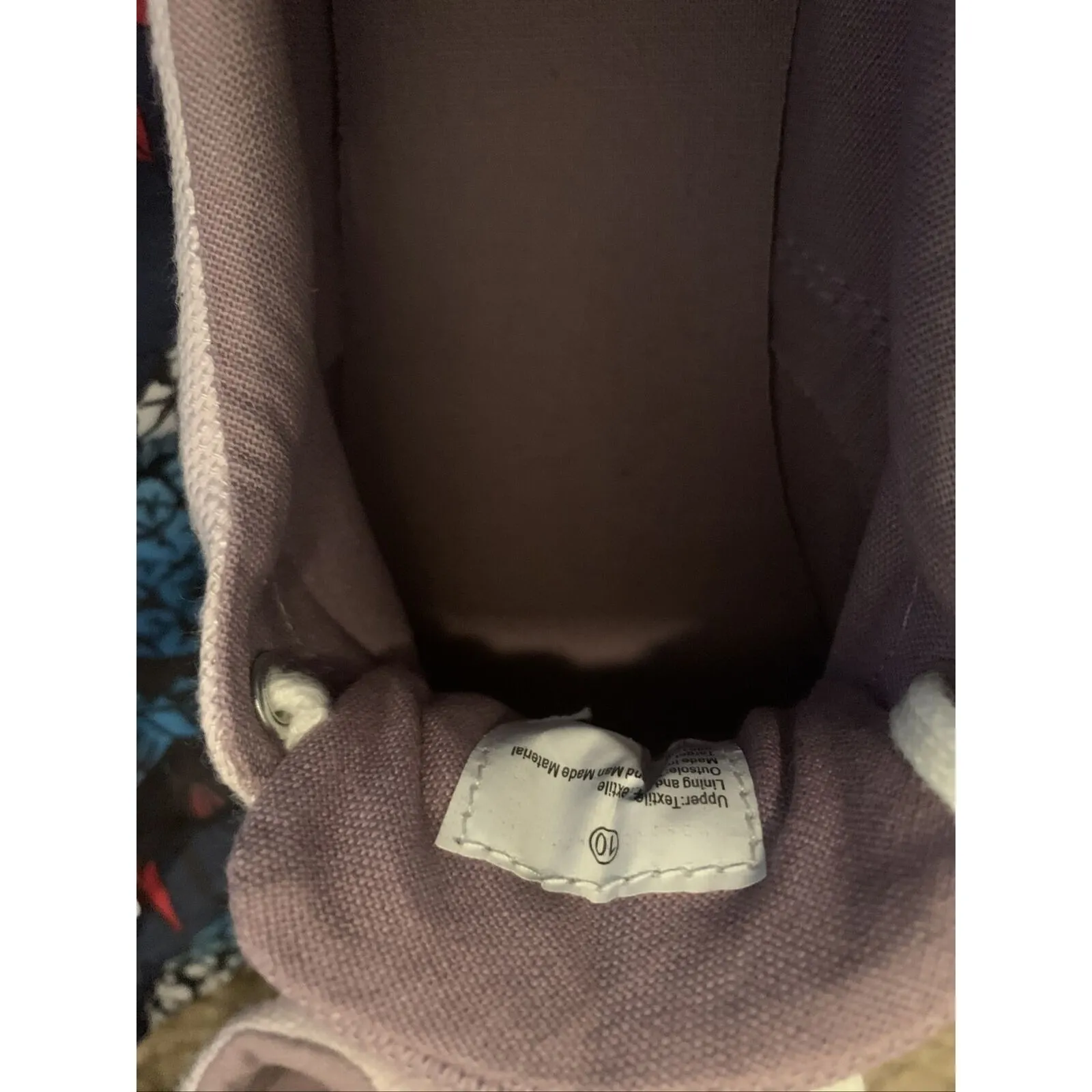 Universal Thread Women's Canvas Shoes Purple Size 10 - Image 9