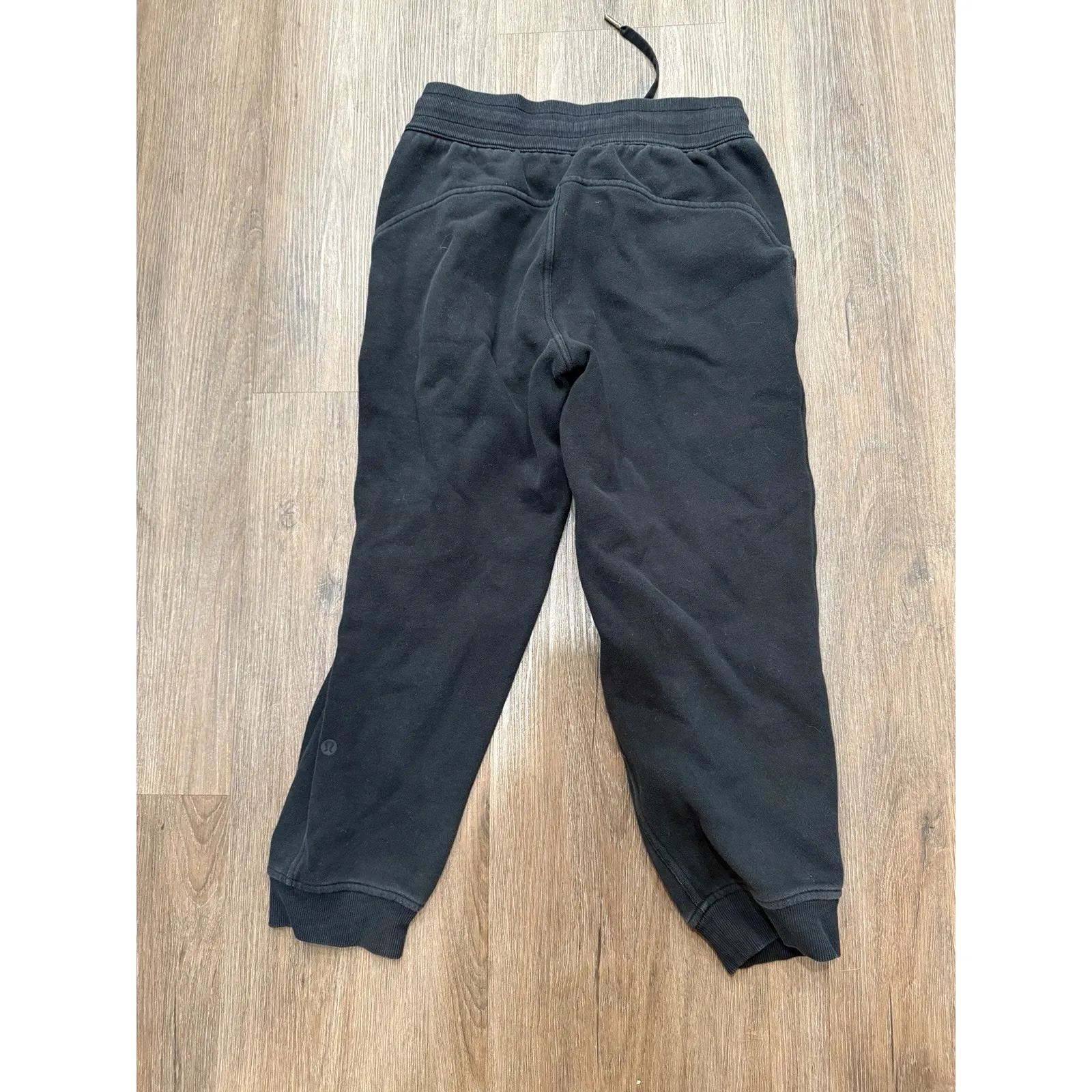 Lululemon‎ Scuba Relaxed Jogger Womens 4 Black Sweatpants Drawstring - Image 3