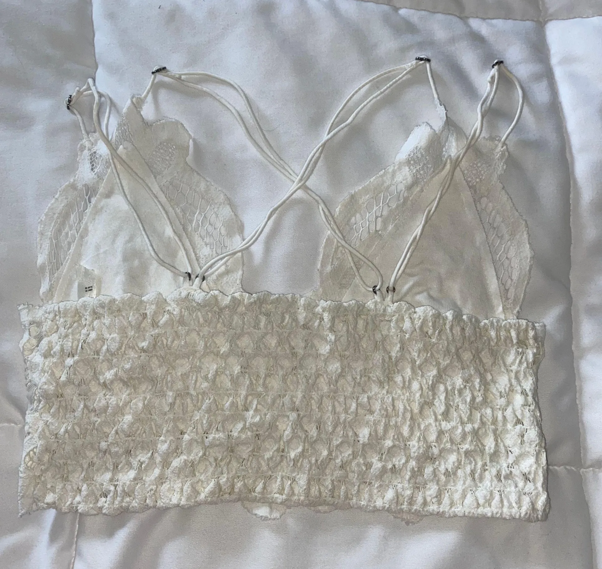 White  Bralette - Image 2