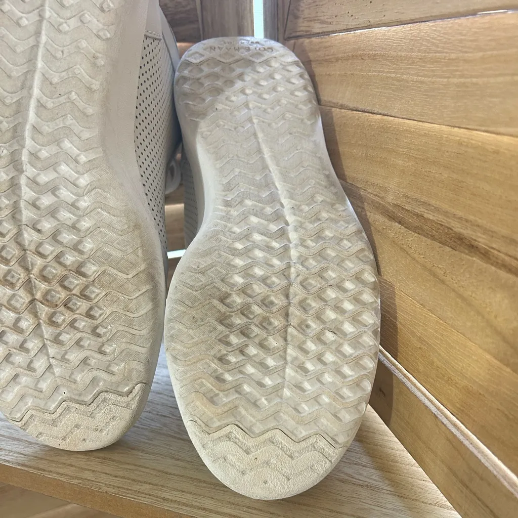 Women’s Cole Haan Grandpro Zerogrand White High-Top leather Sneakers - Image 5