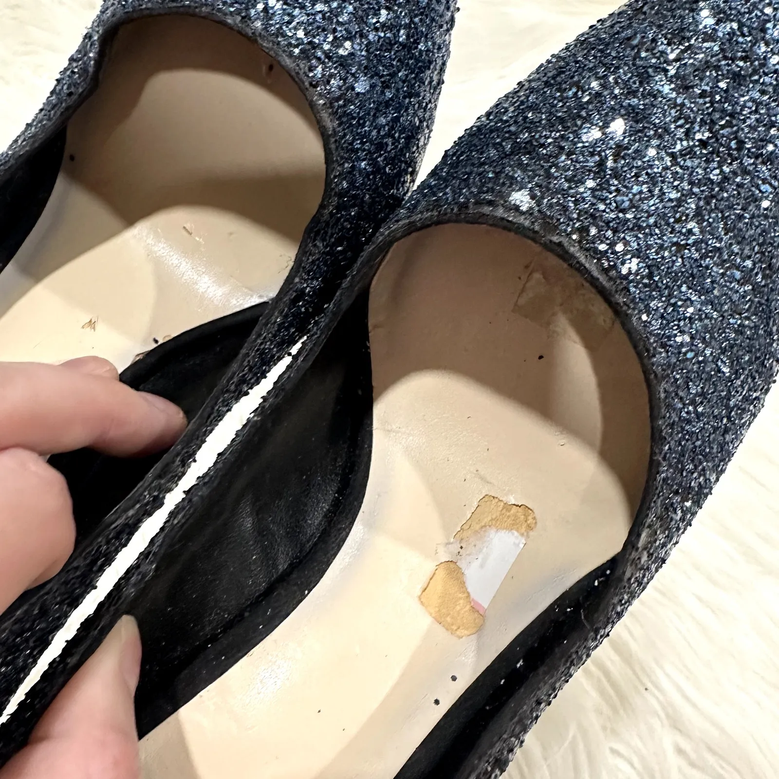 Nine West Ombre Sparkle Heels Sz 8.5 - Image 9