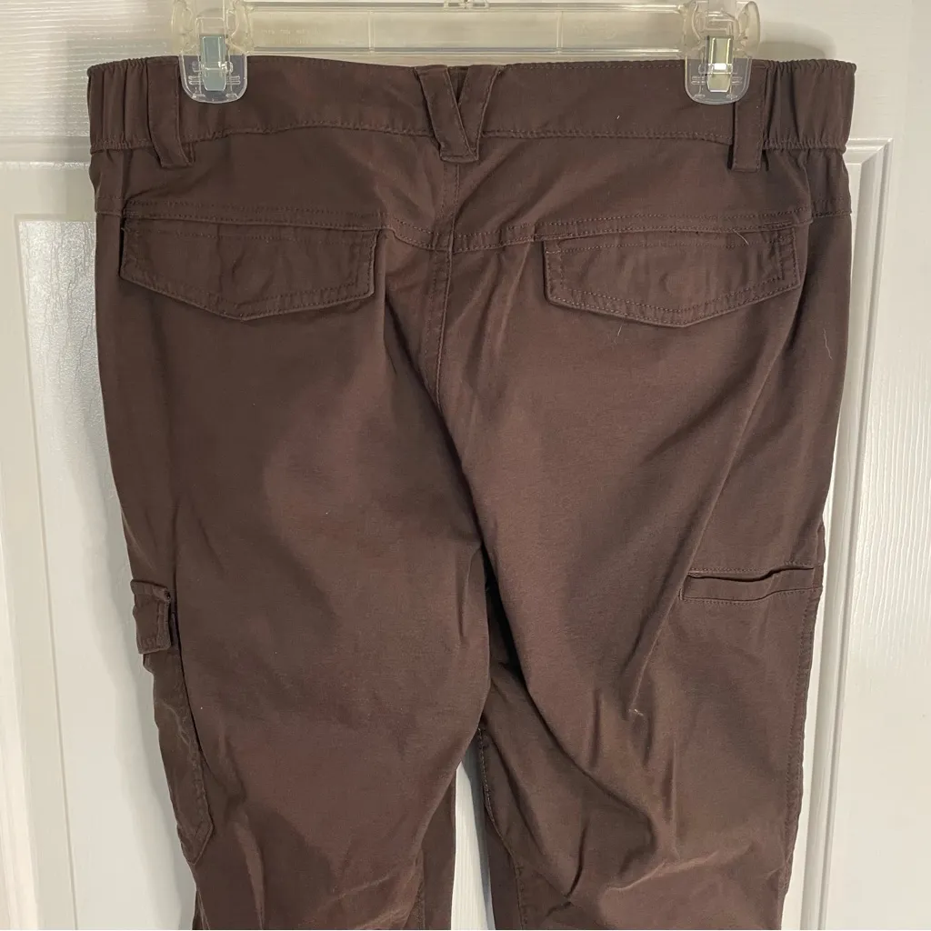 Duluth Trading Co Women's Dark Brown Cargo Pants Size 8 x 33 gorpcore utility - Image 6