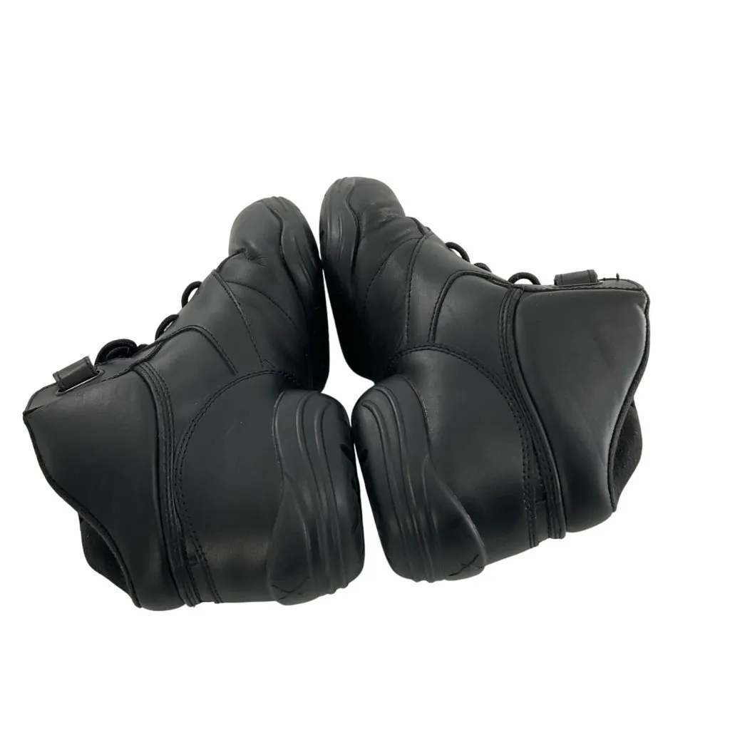 Capezio Fierce Black High-Top Dance Sneakers Womens Size 9 Leather Upper Lace-Up - Image 6