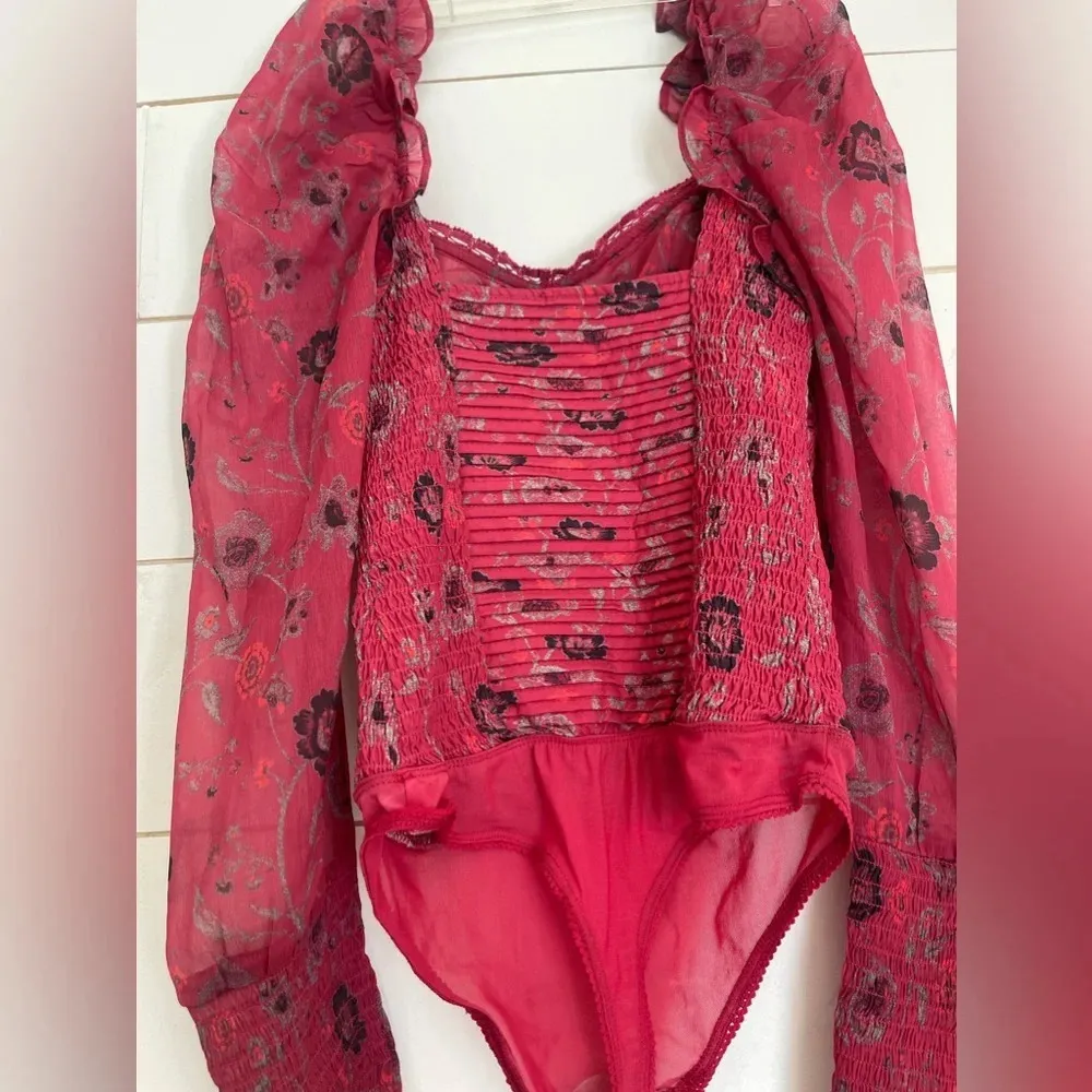 NWOT free people Brunch Date Bodysuit - Image 10