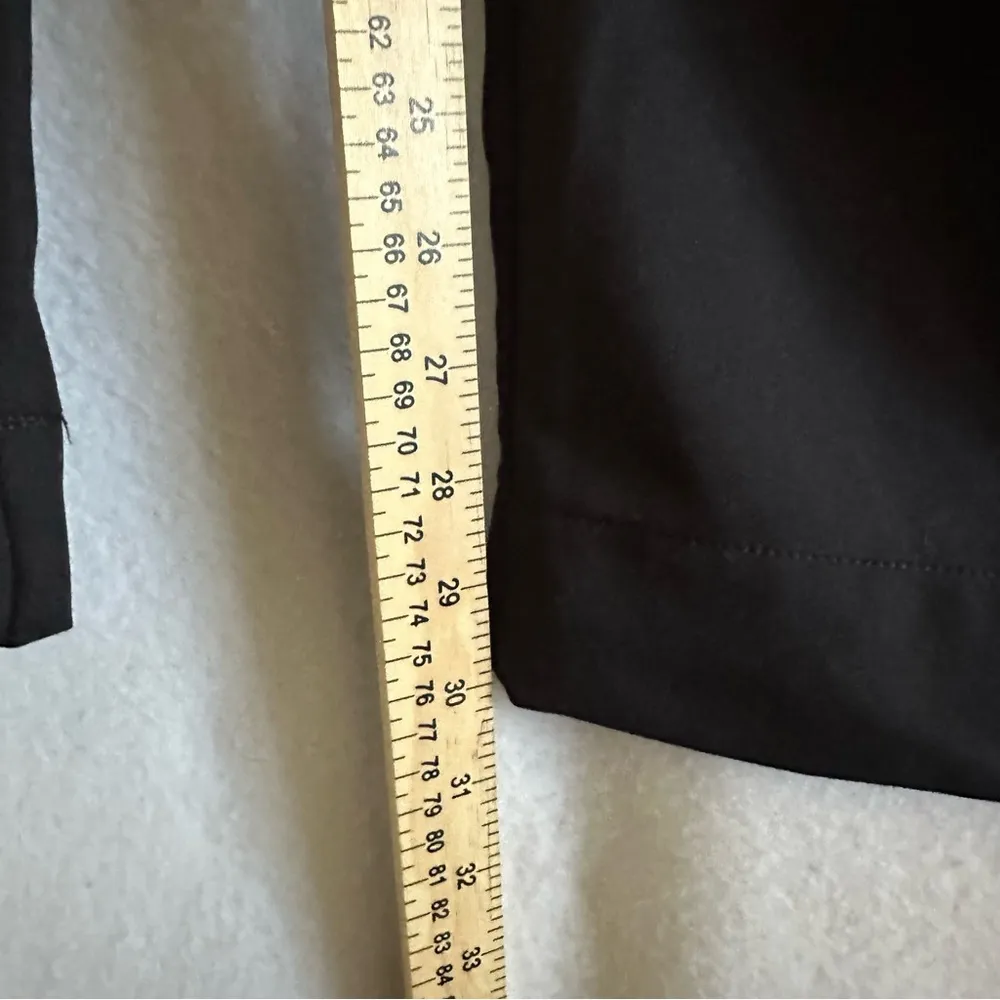 NWT Oak and Fort Women’s Parachute Pants Wide Leg High Rise Black Size 10 - Image 11