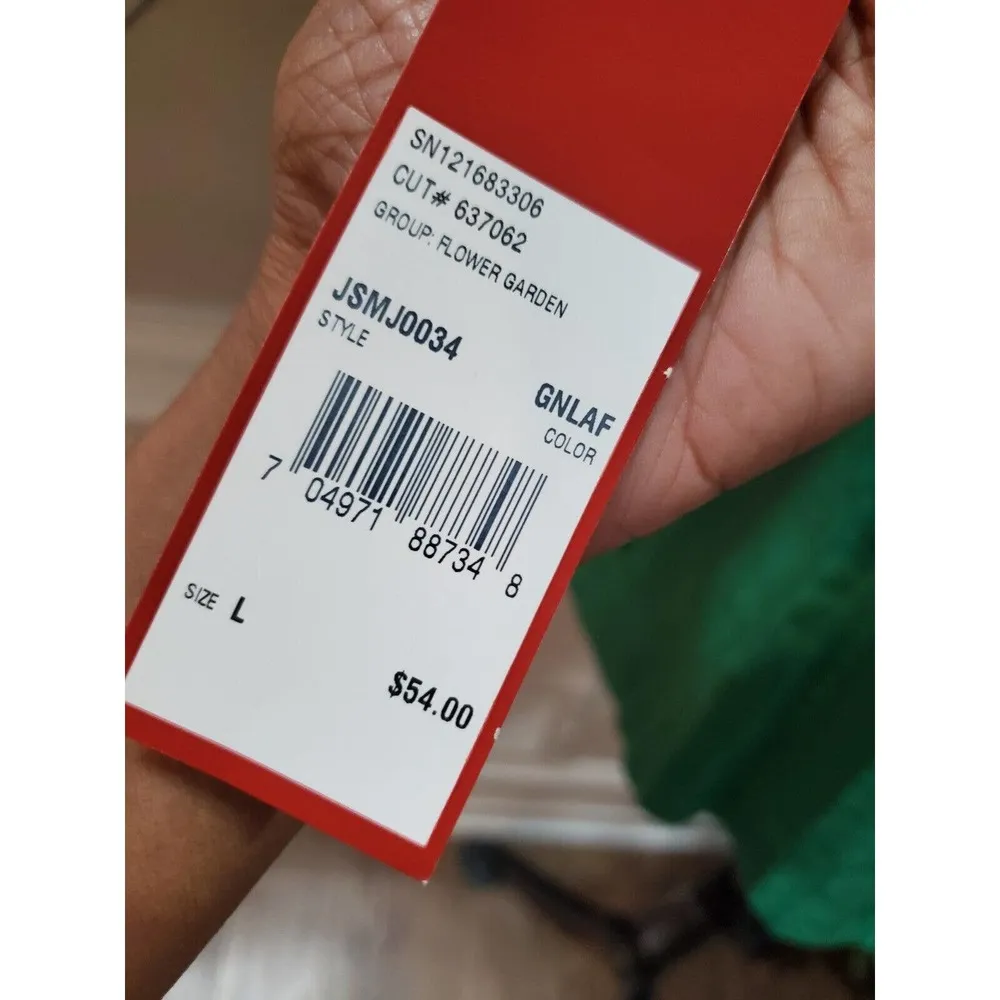 Choices Women's Green Rayon Open Front Long Sleeve Blazer Jacket Size Large - Image 8