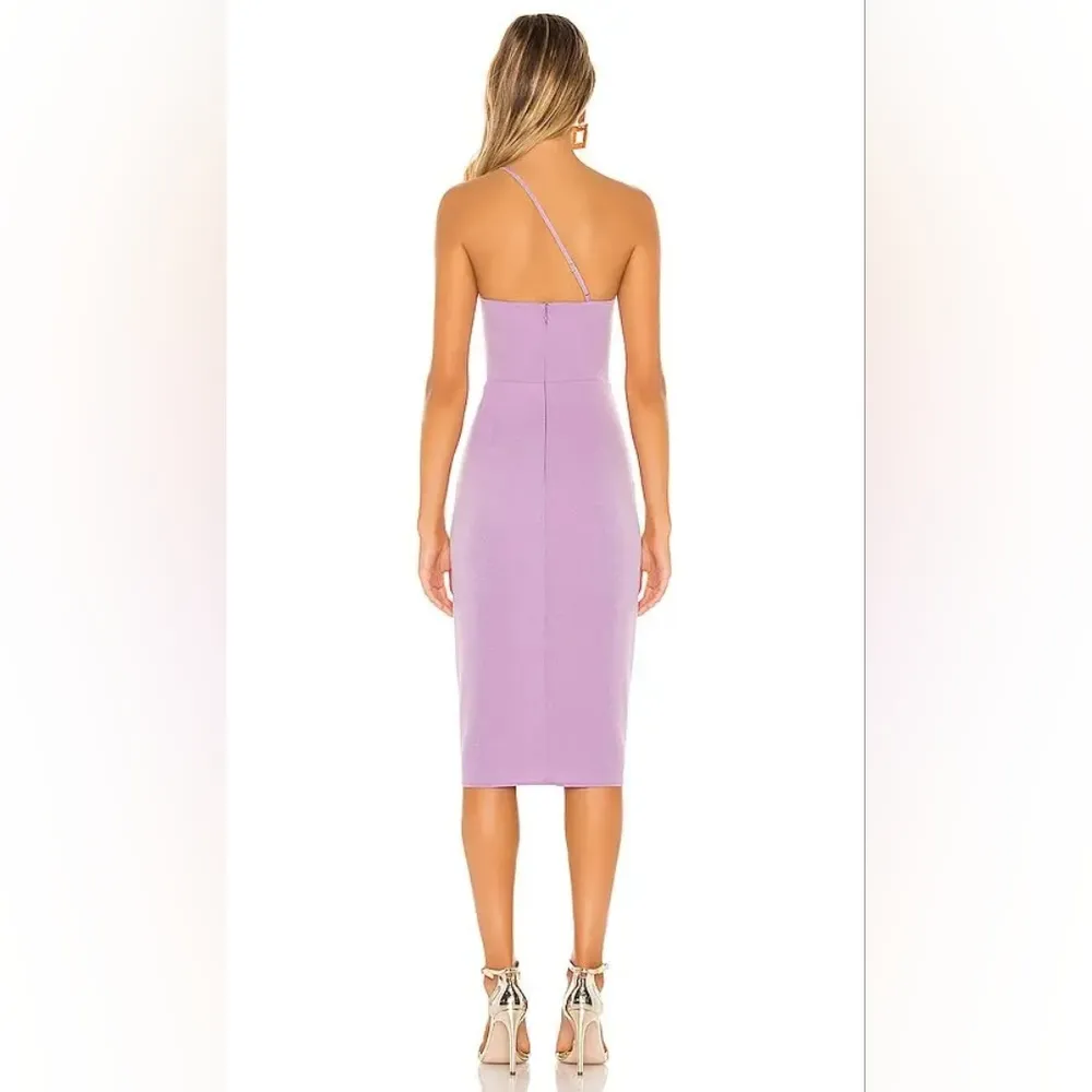 NWT LOVERS AND FRIENDS  Lazo Midi Dress In Purple - Lilac Purple  Sz L - Image 2