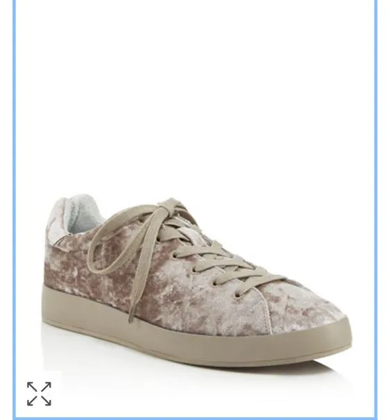 Crushed Velvet Sneakers 9 - Image 7