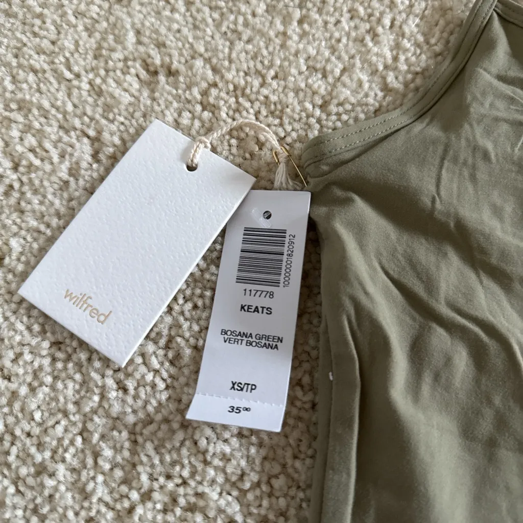 Wilfred Sage Green Camisole Top Size XS - Image 2