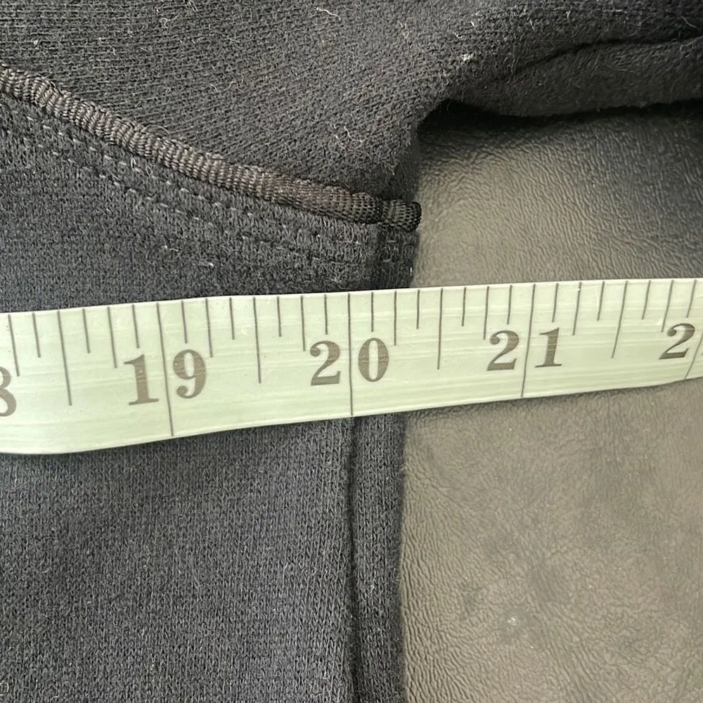 Tommy Hilfiger Women's Sports‎ Hoodie Sweatshirt Kangaroo Pockets Black Medium - Image 6