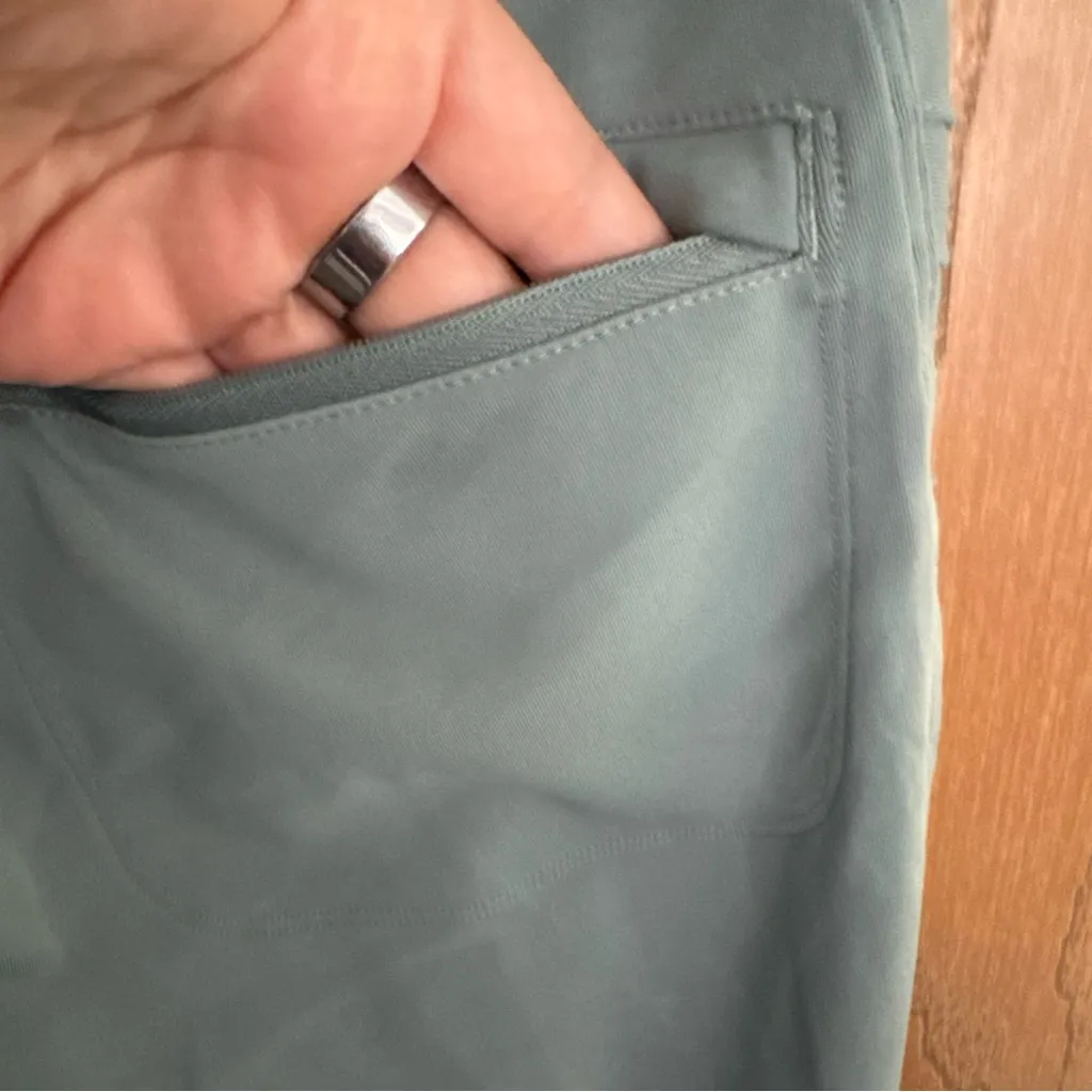 ATHLETA Delancey Moto Tight in minimalist gray size Large Athletic Activewear - Image 6