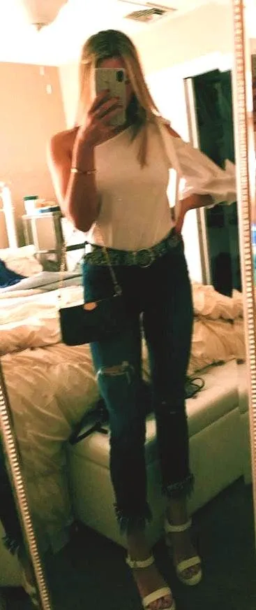 Black & White White Top  - Image 5