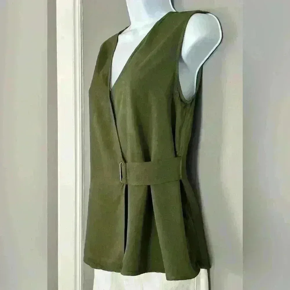 Naked Zebra V-neck Women's Top (479) - Image 4