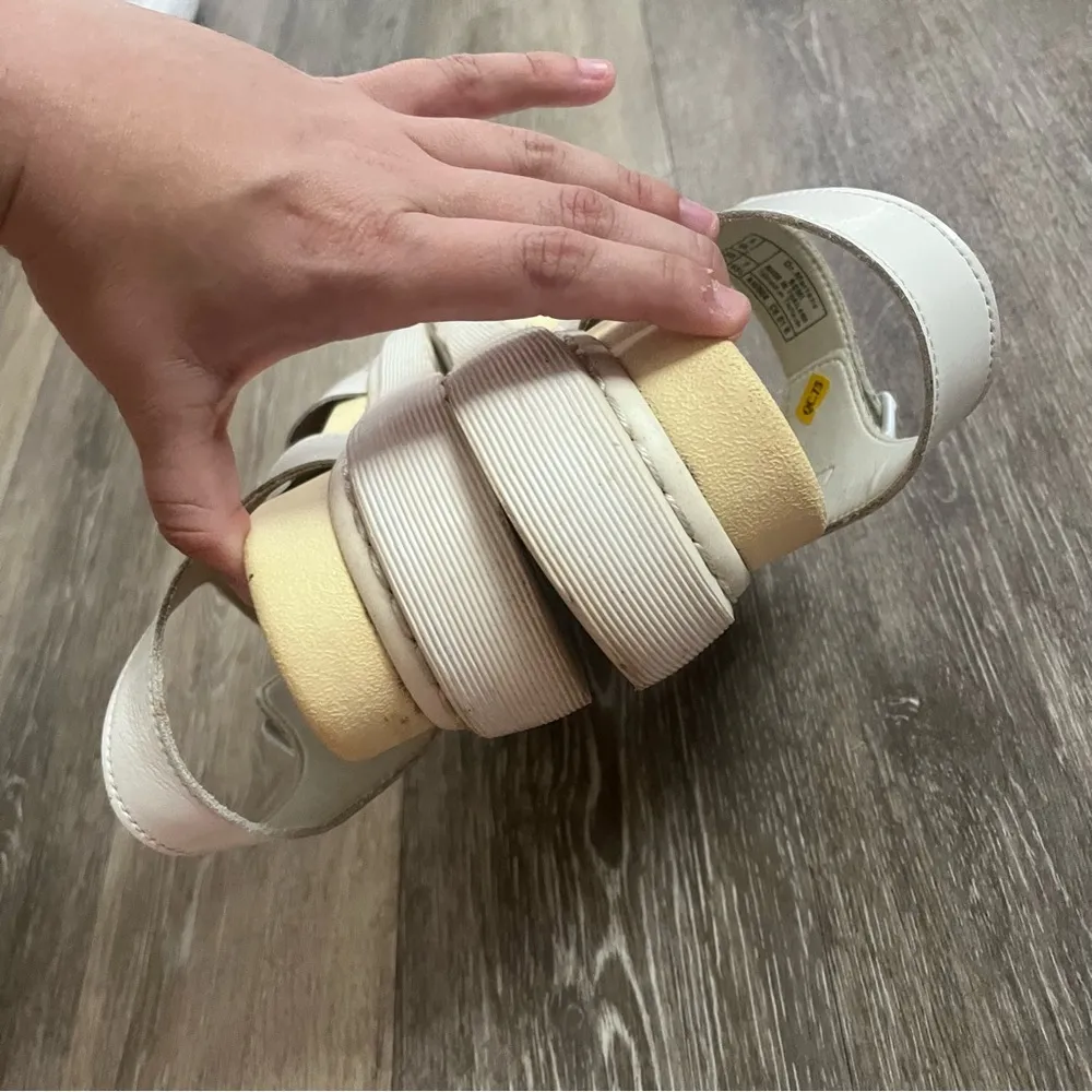 Dr. Martens Dr. Marten Romi Platform White Sandals - Image 5