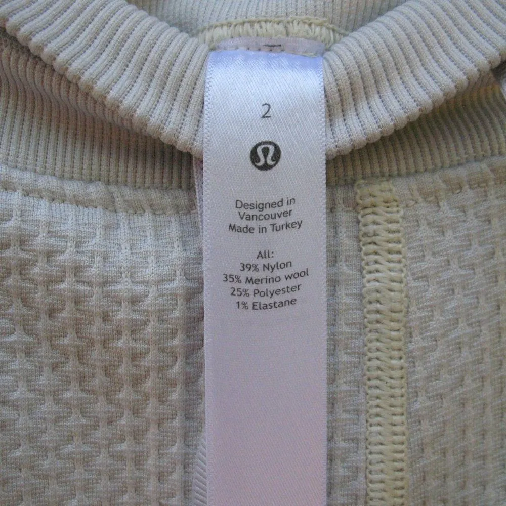 Lululemon Womens Engineered Warmth Jogger Pants Vapor White - Image 14