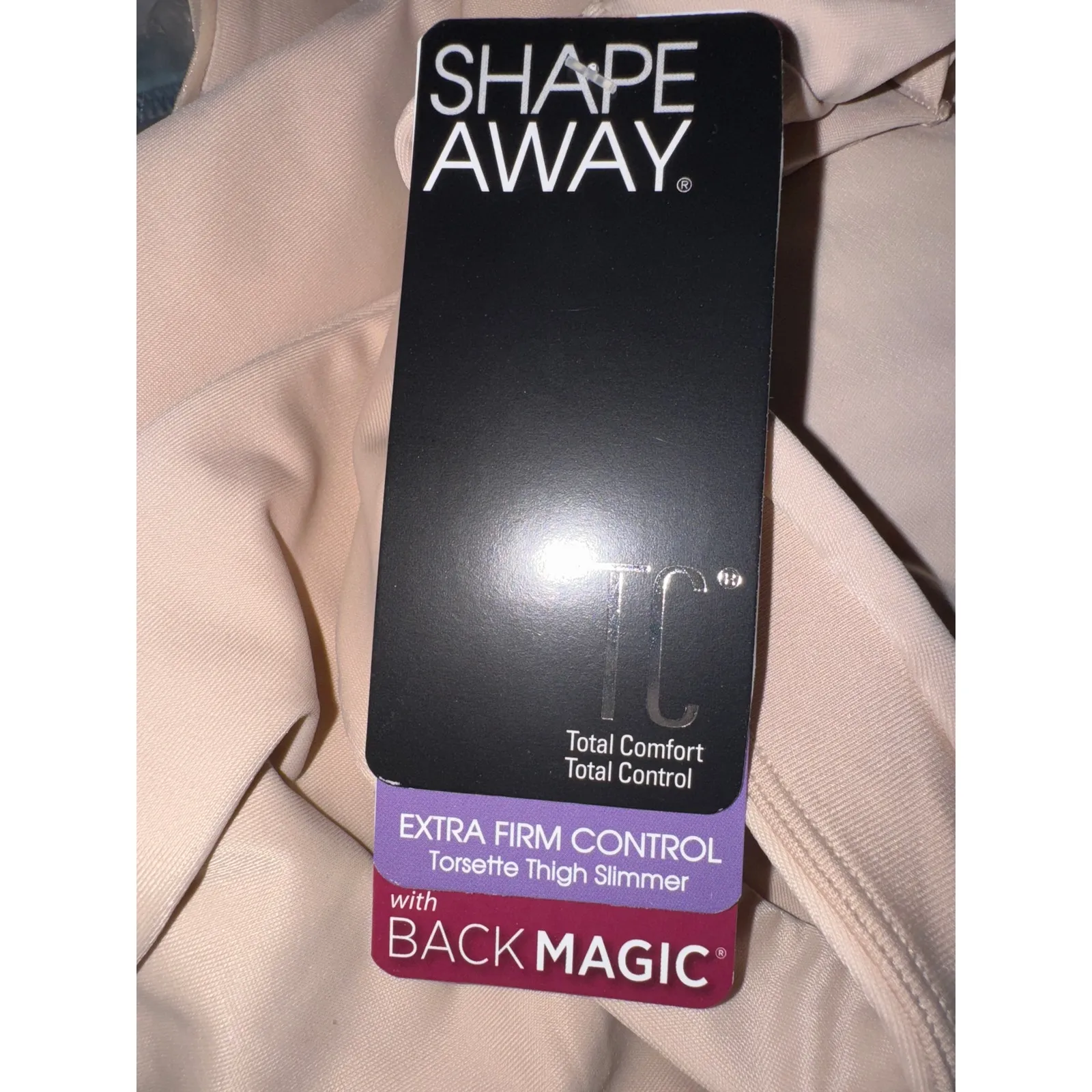 Brand New TC Women's Size XL Warm Beige Extra Firm Control Shapewear Tights - Image 3