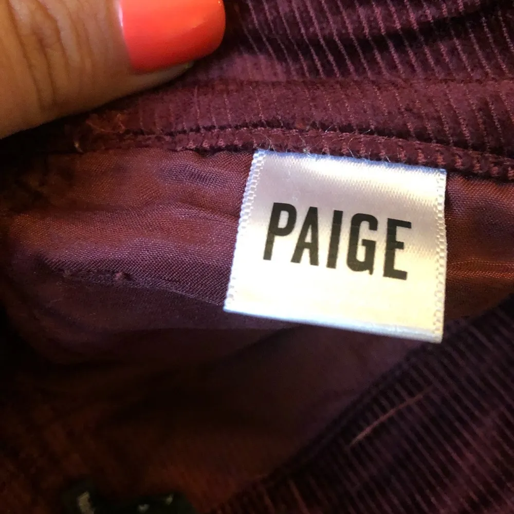 PAIGE Hoxton ultra skinny cord jeans size 27 - Image 10