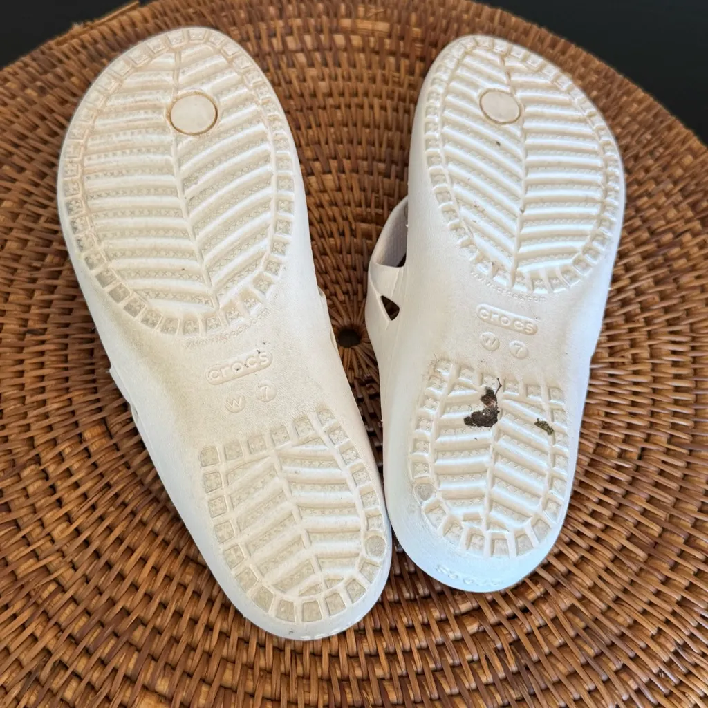 Crocs  Colorful Splatter Flip Flops - Image 6