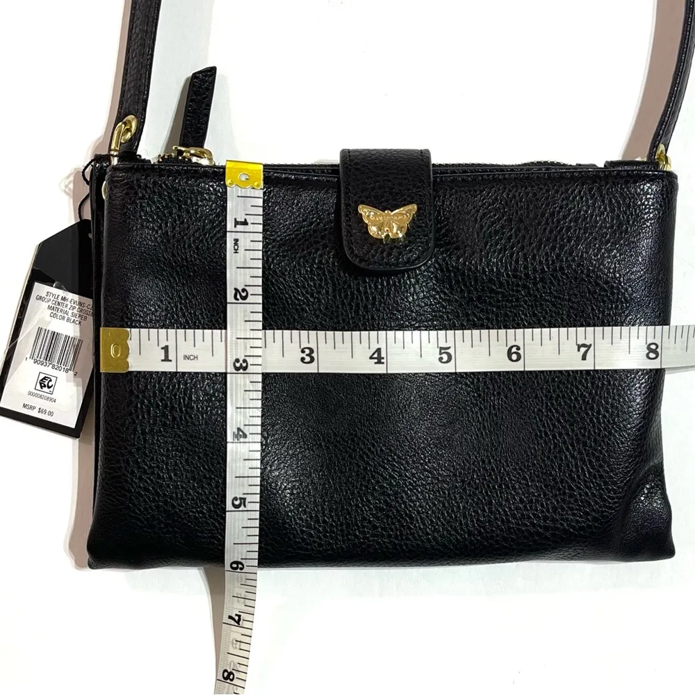 Max Studio  Evun Crossbody Black Bag - Image 13