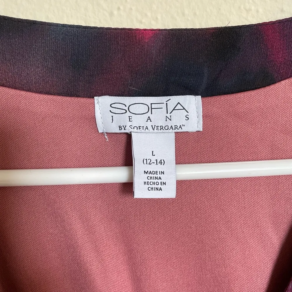 Sofia Jeans Sheer Sleeve Dress - Image 6