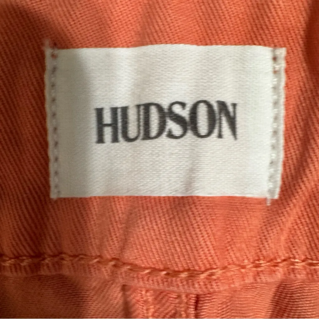 Hudson Jeans Pieced Waist Denim Shorts - Image 9