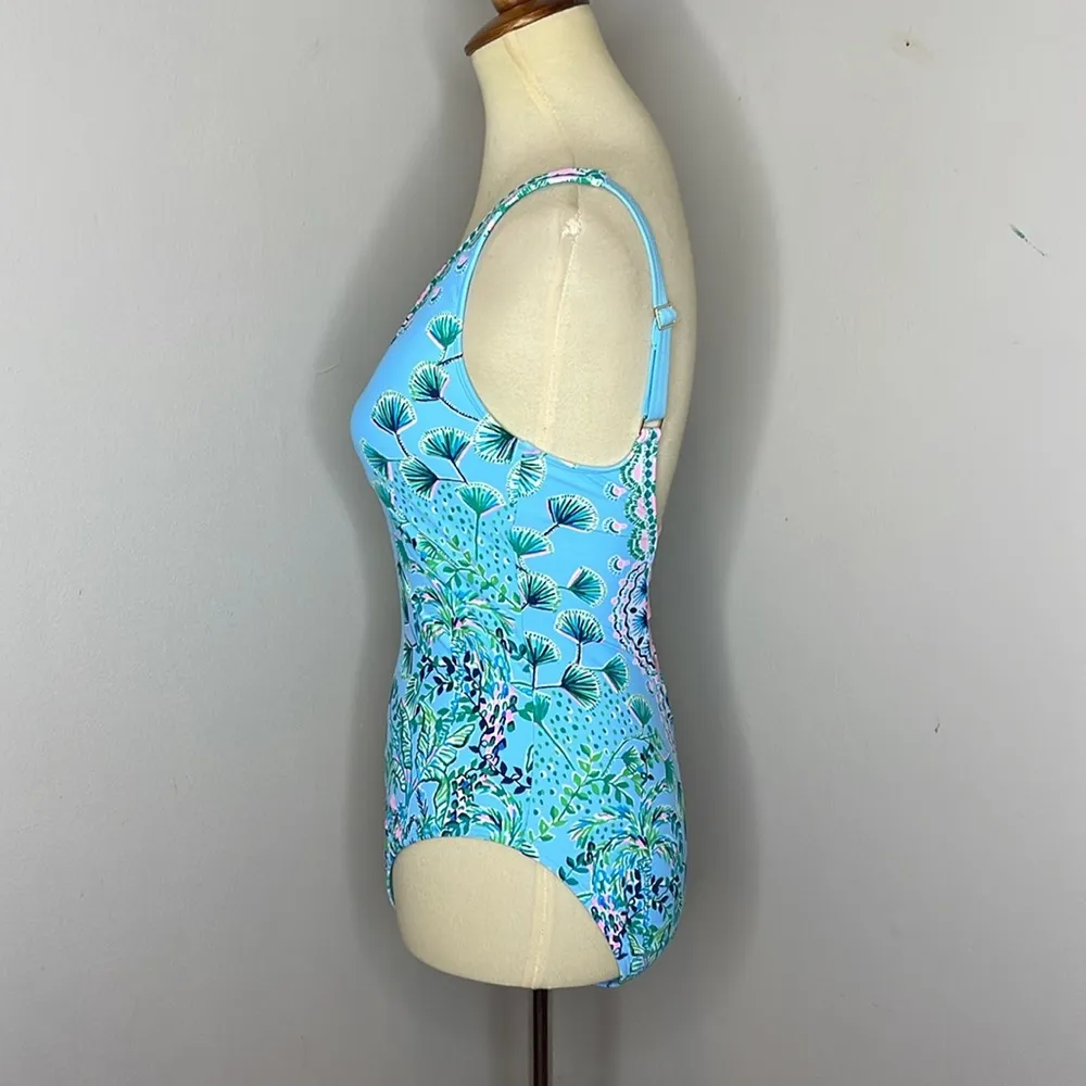 Lilly Pulitzer  Jaspen Swimsuit in Mosaic Shells - Image 3