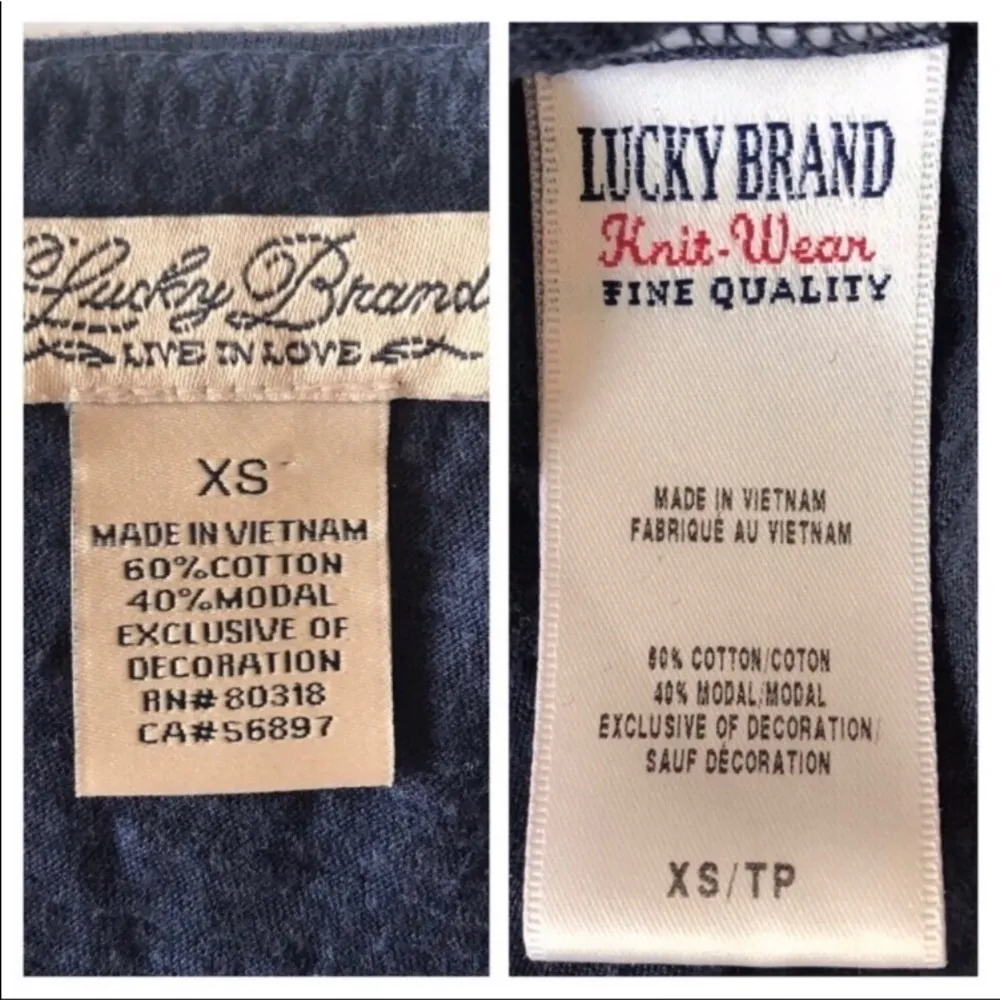 Lucky Brand Knitwear Navy Blue Crocheted Top - Image 6