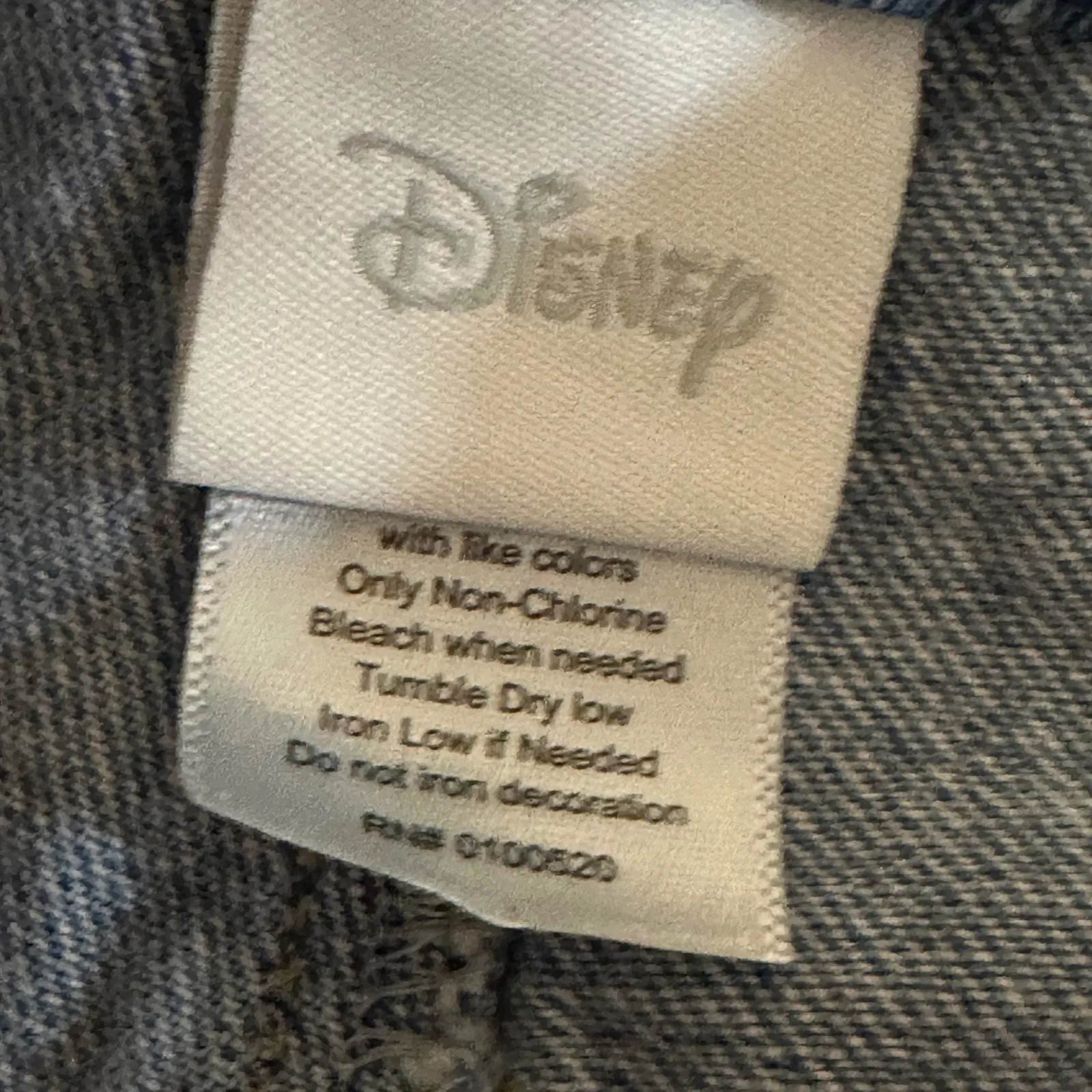 Disney Princess Ariel Denim Shorts Cutoff Raw Hem Jean Shorts Size 5 - Image 10