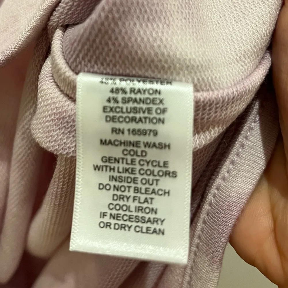 Tie-dye lavender top short sleeve women’s M - Image 8