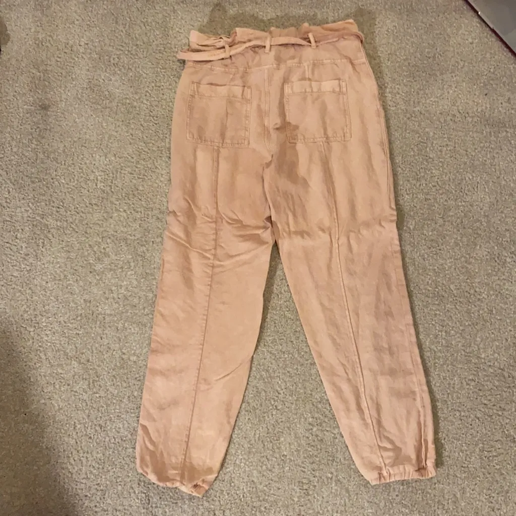 Anthropologie Pink jogger pant - Image 4