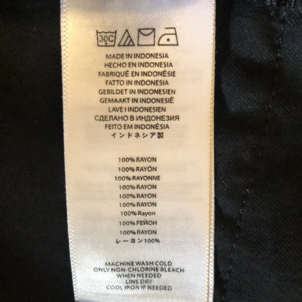 Black tiered ruffled skirt - Image 5