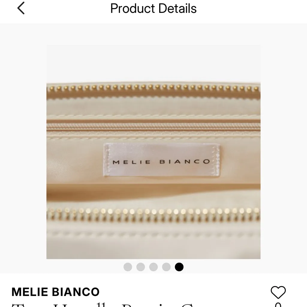 Melie Bianco top handle bag - Image 5