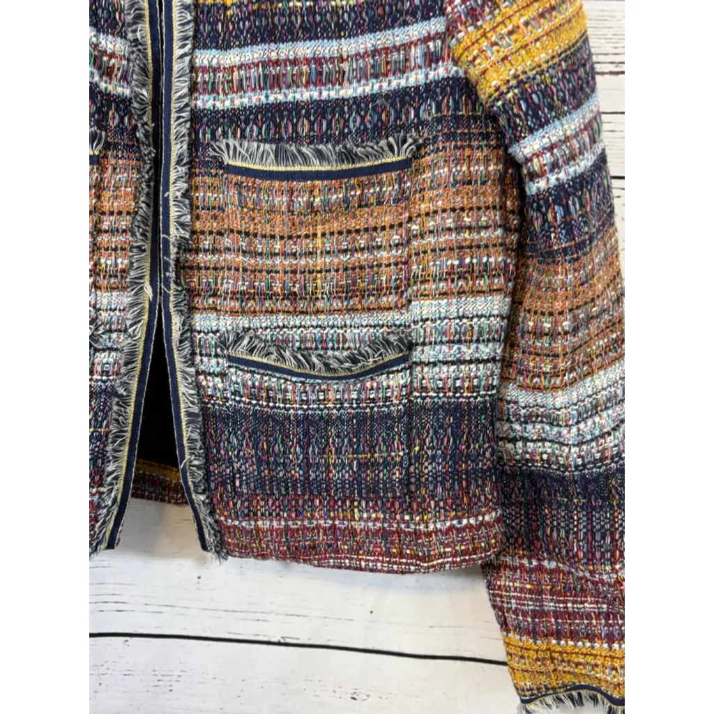 Women's 525 America Tweed Jacket Multi/Navy Size S - Image 3