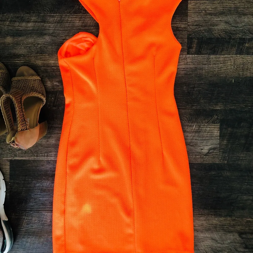 ICE Australia Orange Bodycon Dress - Image 5
