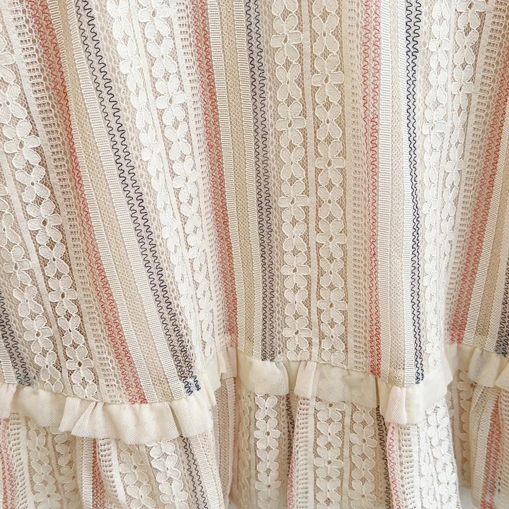 VICI | Floral Lace Mini Dress - Image 3