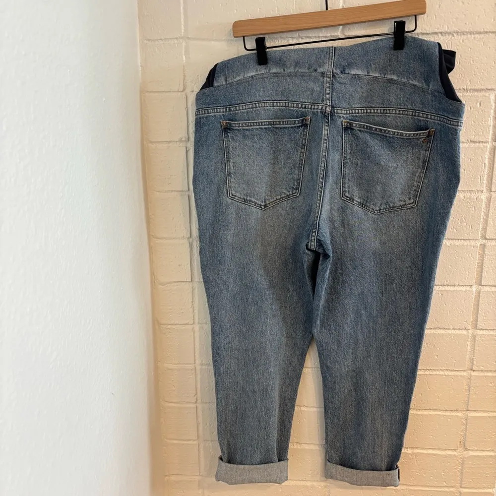 NWT Madewell the maternity perfect vintage jean in heathcote - Image 5