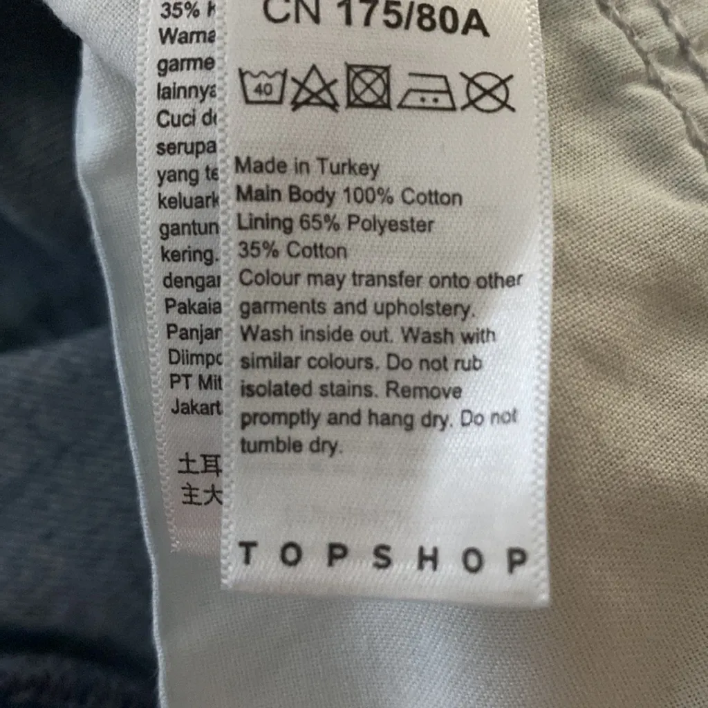 TOPSHOP The dad jeans /32 - Image 7