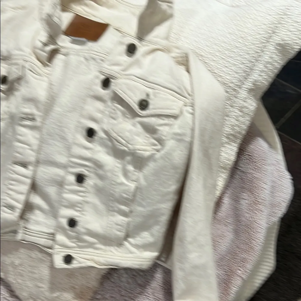 BBJ Los Angeles Cream Jacket Size M Size M - Image 5