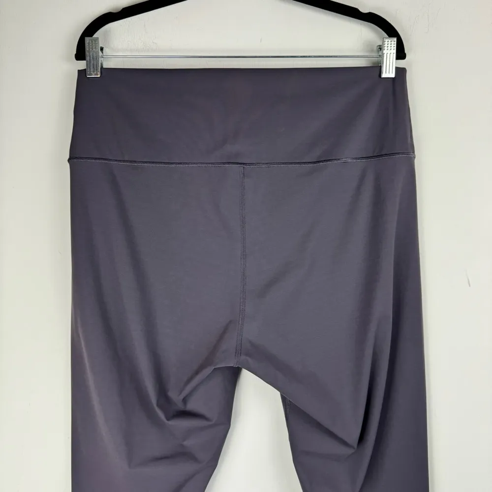Everlane ReNew Performance Legging Sz XXL High Rise Purple Grey - Image 11