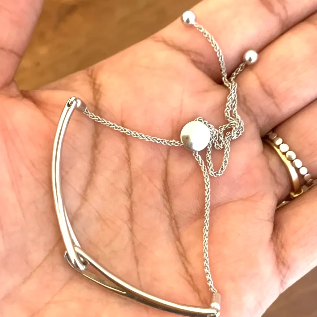 10kt White Gold Beloved Bolo Bracelet - Image 6